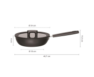 Fiskars Patelnia szefa kuchni 24 cm - 1379437 - zdjęcie 2